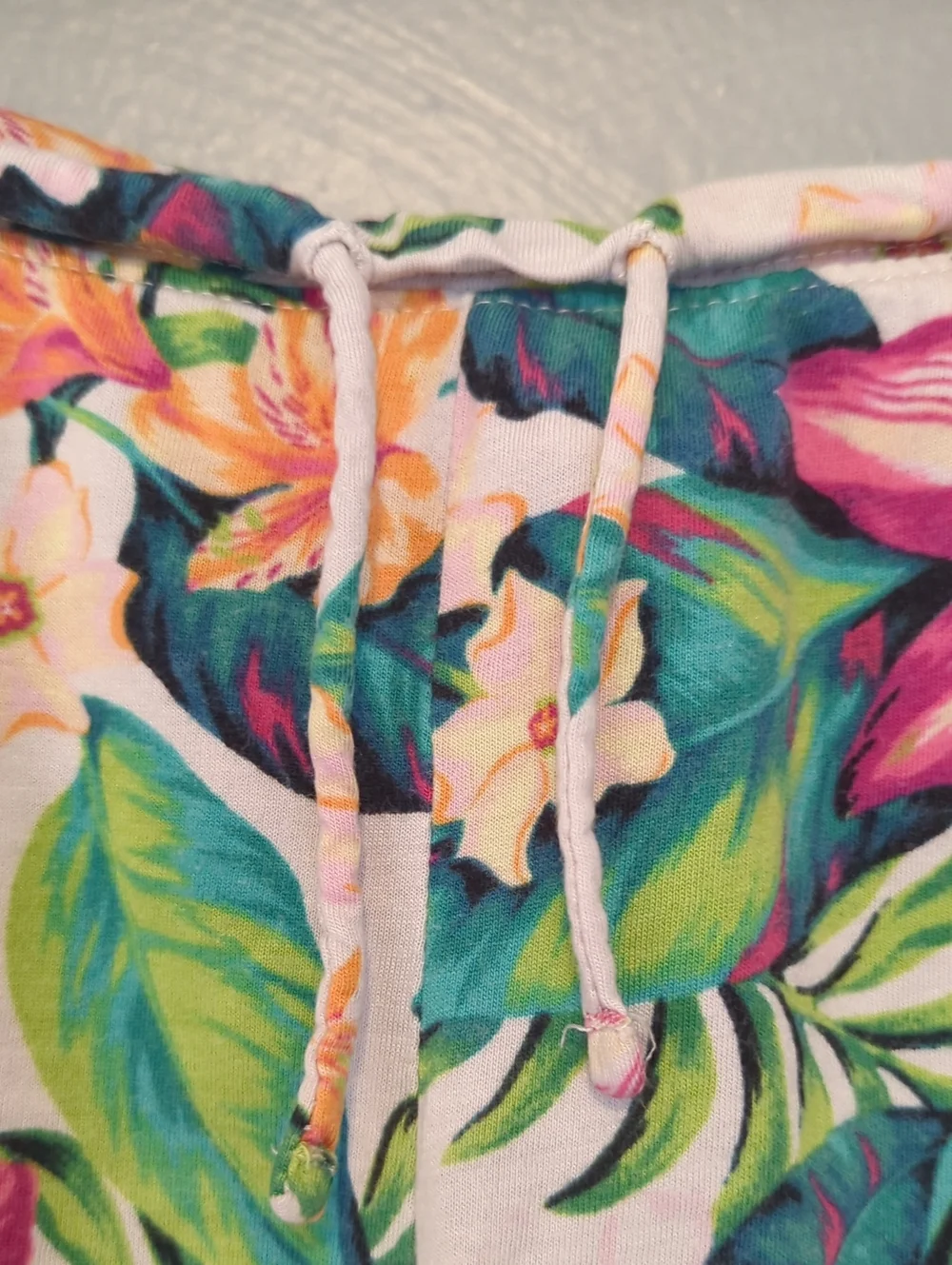 Tommy Bahama Sleep Comfy Floral Print Drawstring Shorts XL